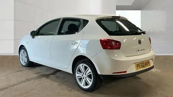Used Seat Ibiza 85 HP (62 kW) 2010 White Hatchback