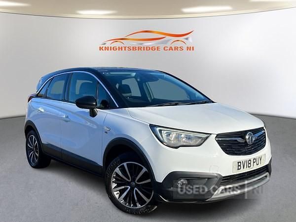 Used Vauxhall Crossland X Elite 120 HP (88 kW) 2018 White SUV