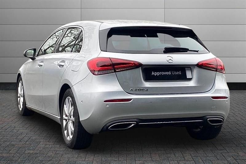 Used Mercedes A200 Executive 150 HP (110 kW) 2020 Iridium silver Hatchback