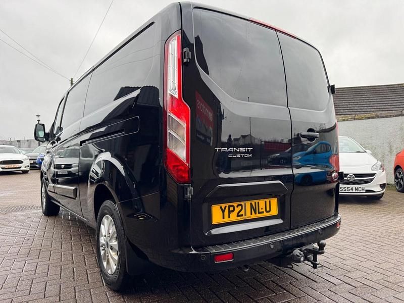 Used Ford Transit Custom Limited 130 HP (95 kW) 2021 Black Van