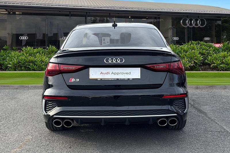 Used Audi S3 Comfort 310 HP (228 kW) 2023 Black Sedan