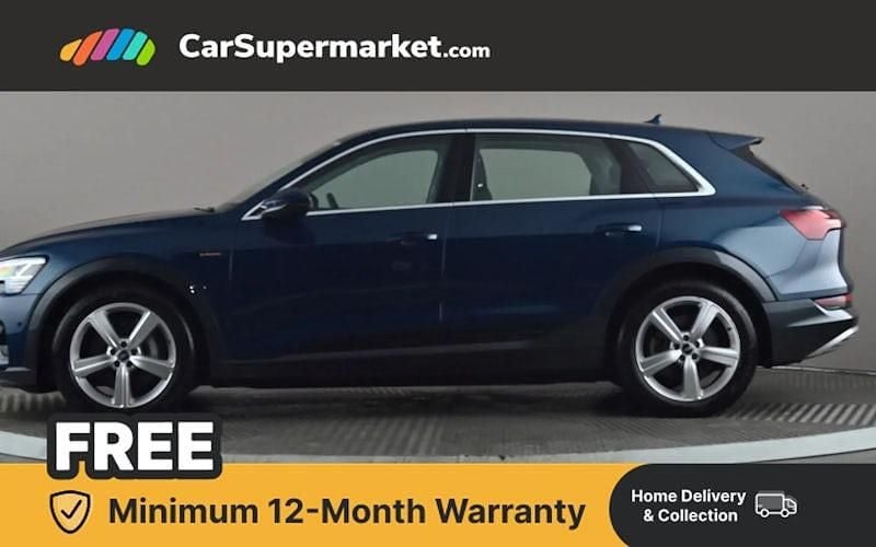 Used Audi e-tron Comfort 300 kW (408 HP) 2022 Blue SUV