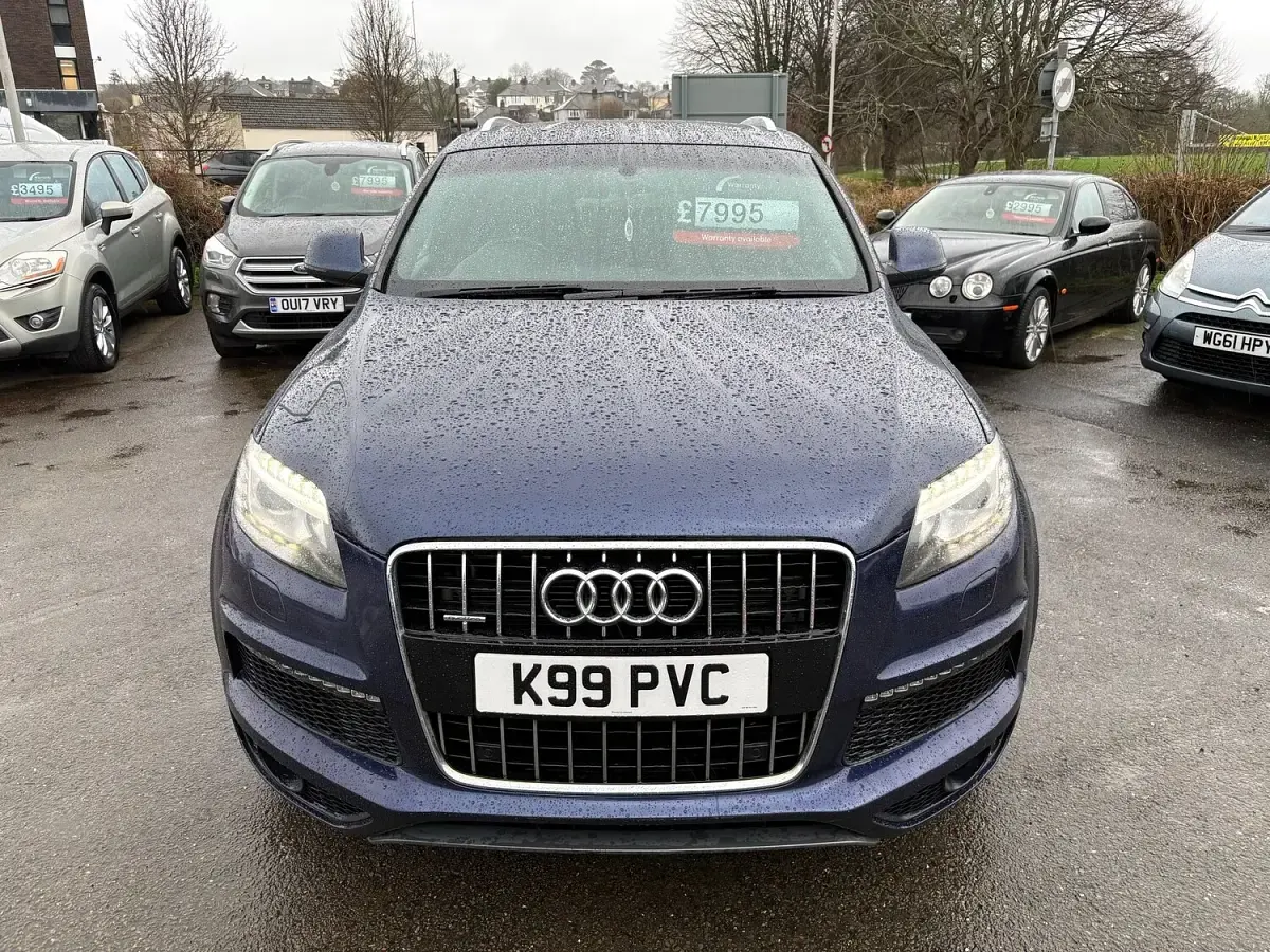 Used Audi Q7 S-Line 2009 Blue SUV