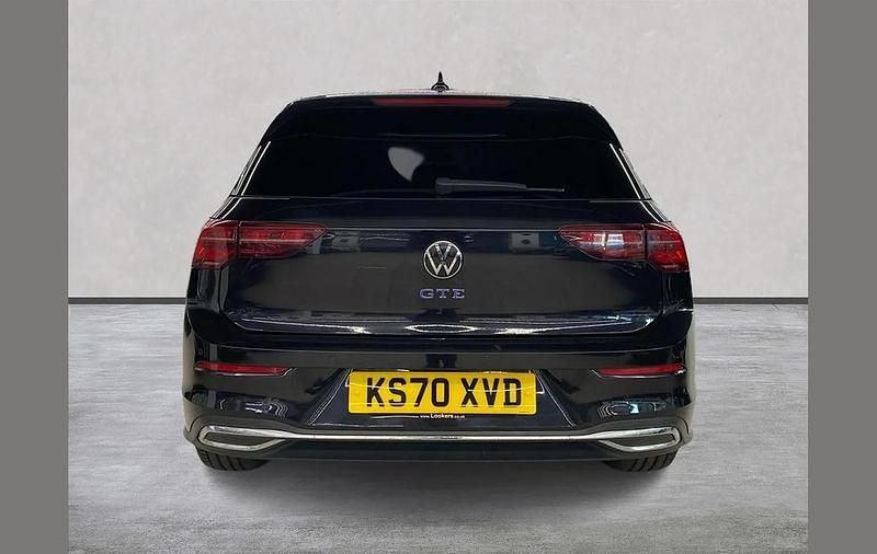 Used VW Golf VIII GTE 241 HP (177 kW) 2020 Black Hatchback