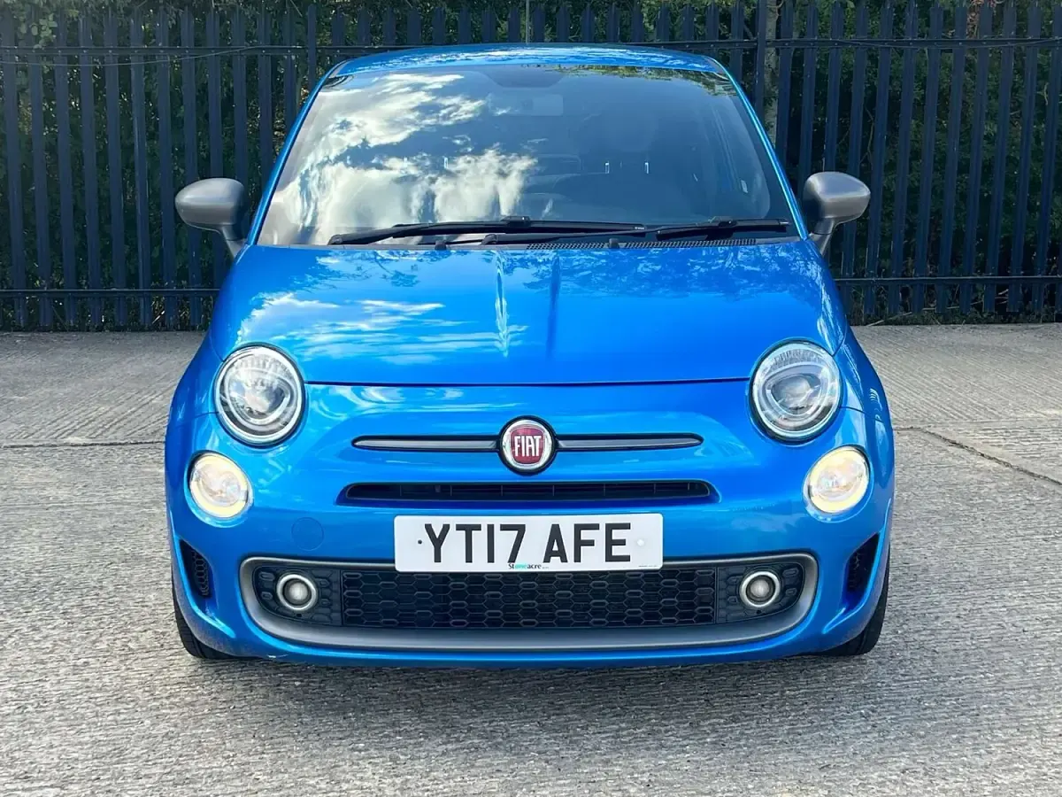 Used Fiat 500S S 2017 Blue Hatchback