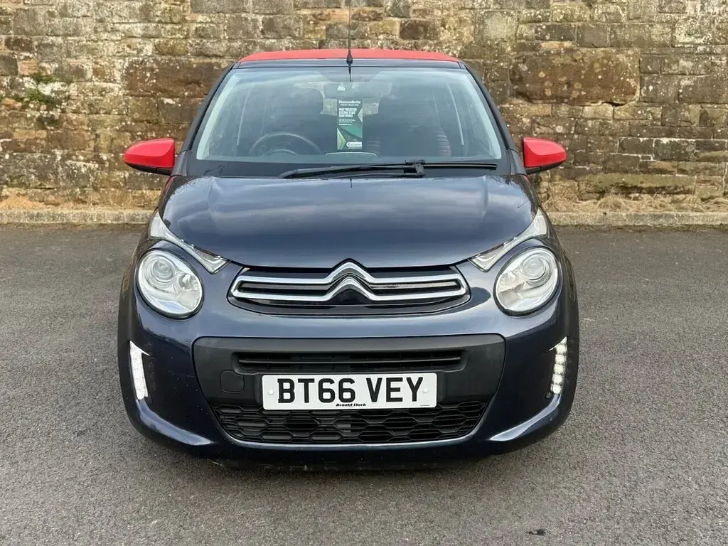 Used Citroën C1 Feel 82 HP (60 kW) 2016 Blue Hatchback