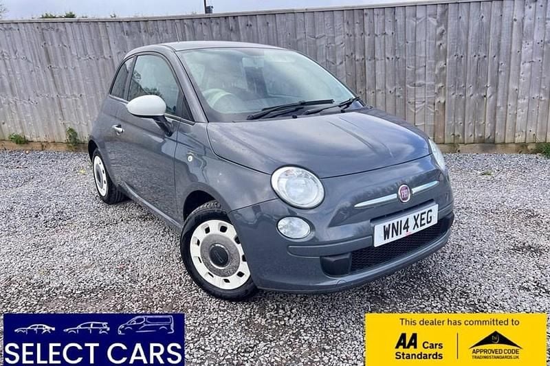 Used Fiat 500 69 HP (50 kW) 2014 Grey Hatchback