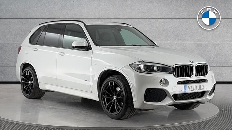 Used BMW X5 M Sport 254 HP (186 kW) 2018 White SUV