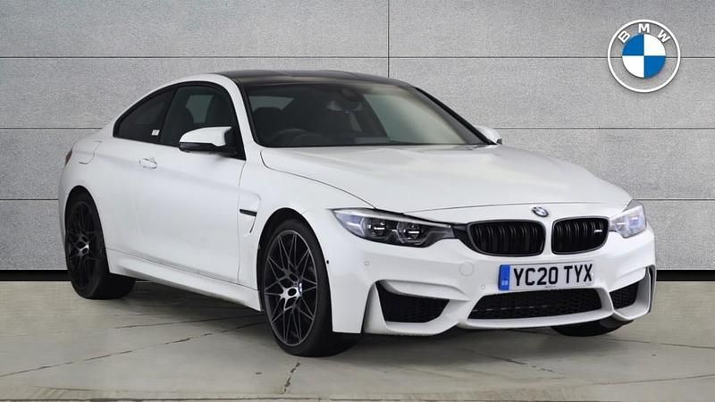 White Used 2020 BMW M4 Competition Edition Coupe | £41,990 (Expensive) - Image 1/4
