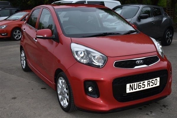 Red Used 2015 Kia Picanto Hatchback | £5,490 (Fair price) - Image 1/4