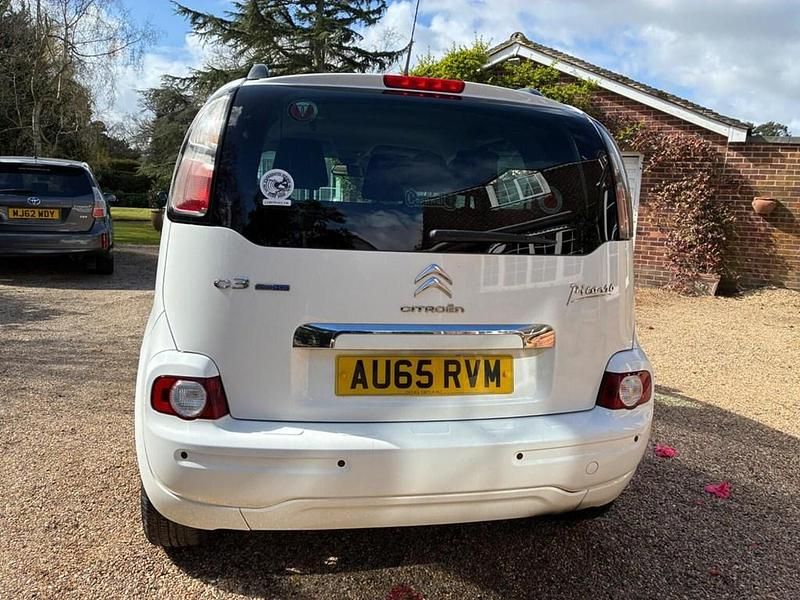 Gebraucht Citroën C3 Picasso Exclusive 2015 Weiß Van / Kleinbus