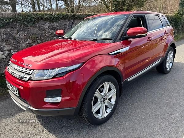 Used Land Rover Range Rover evoque Prestige 190 HP (139 kW) 2013 Red SUV