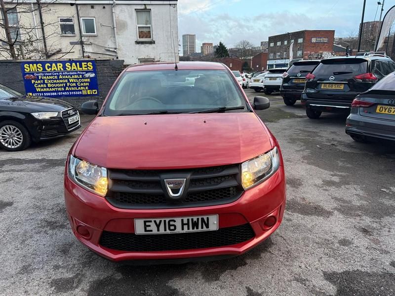 Used Dacia Sandero Ambiance 2016 Red Hatchback