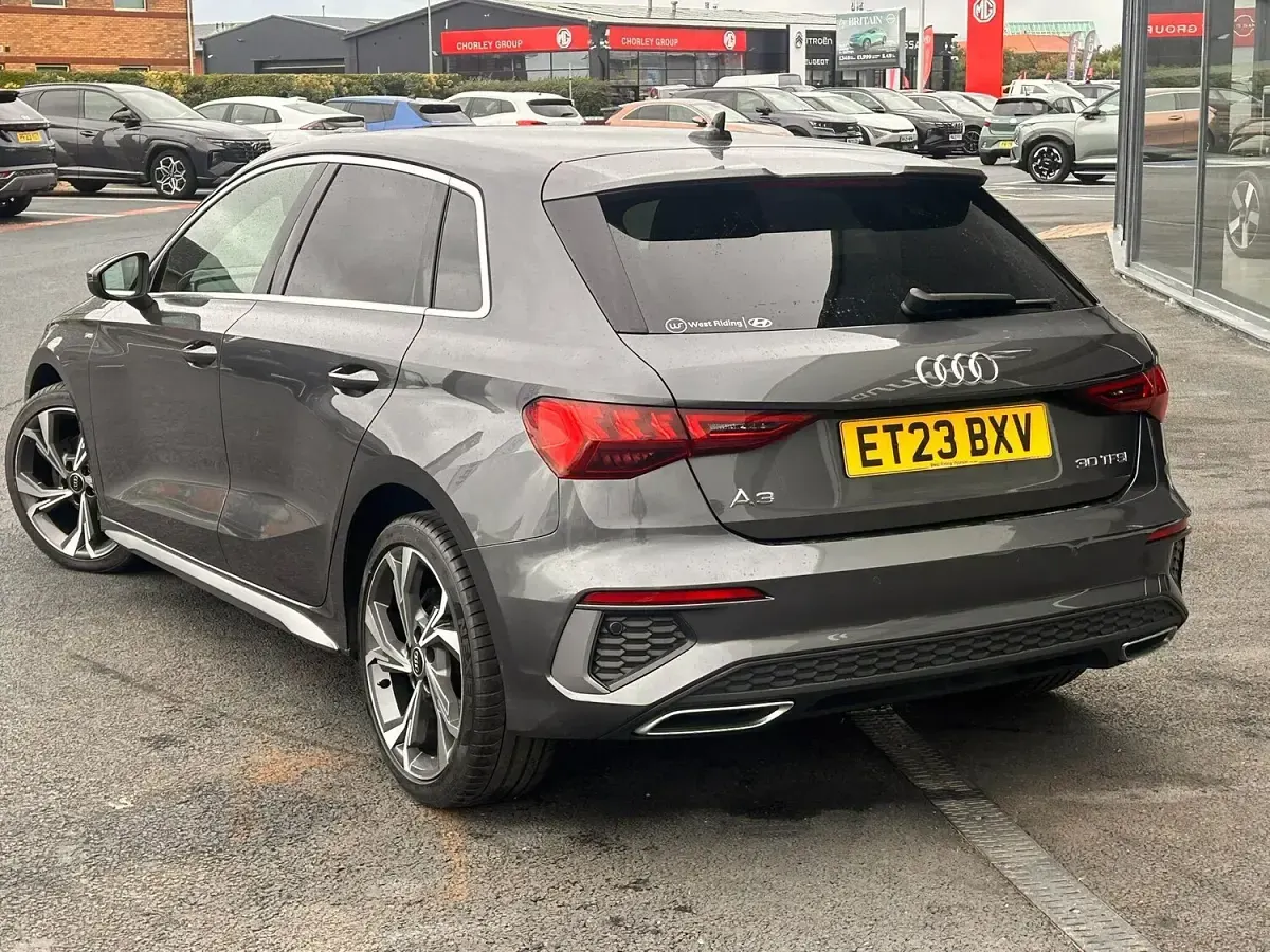 Used Audi A3 Sportback S-Line 110 HP (80 kW) 2023 Grey Hatchback