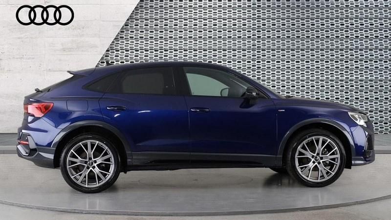Used Audi Q3 Black Edition 150 HP (110 kW) 2025 Blue SUV