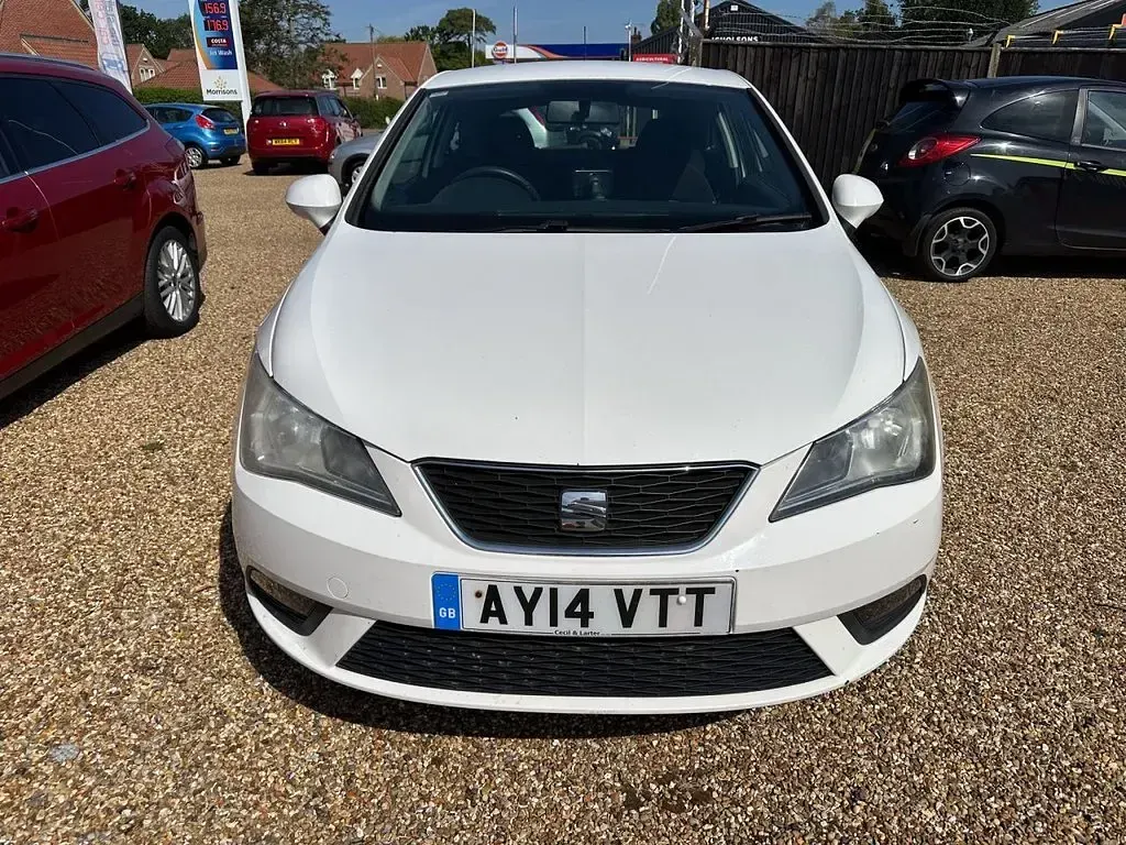 Used Seat Ibiza 85 HP (62 kW) 2014 White Hatchback