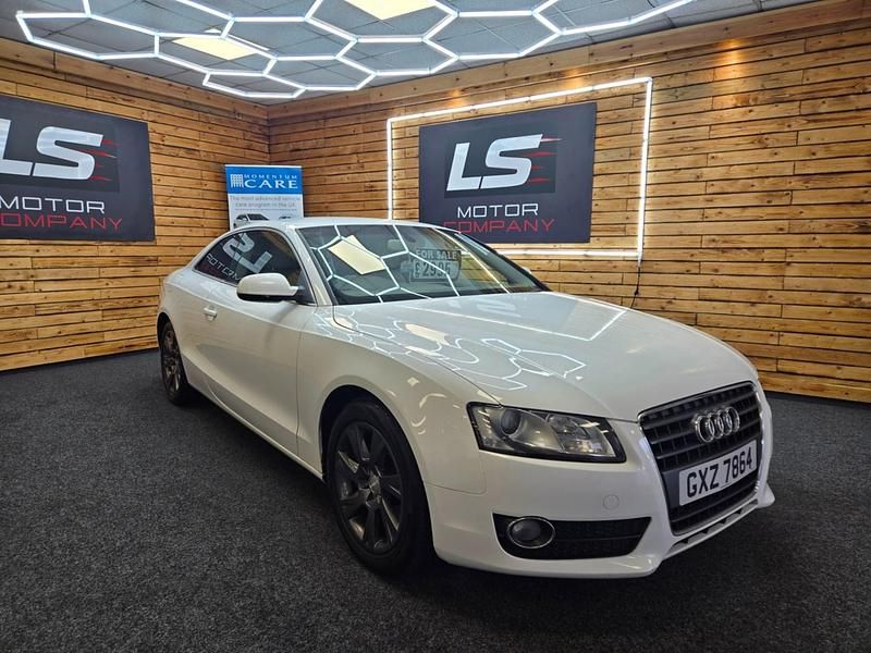 Used Audi A5 2010 White Coupe