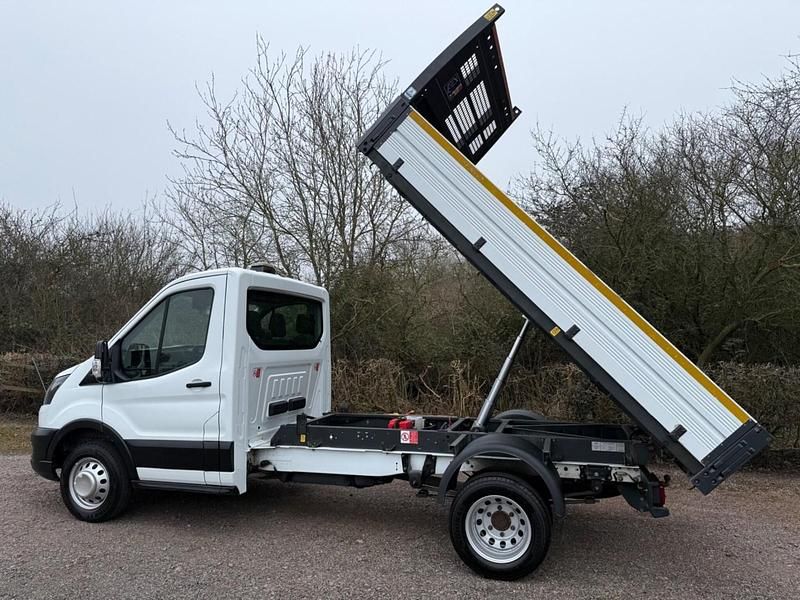 Used Ford Transit S 130 HP (95 kW) 2021 White Cabriolet