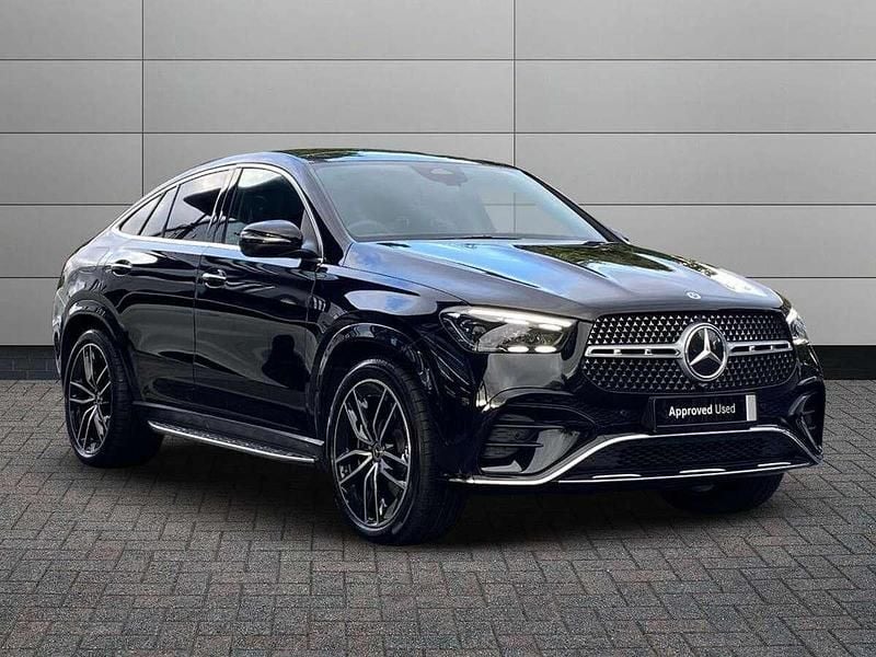 Black Used 2025 Mercedes GLE450 AMG AMG Line Premium Plus Coupe | £72,990 (Fair price) - Image 1/4