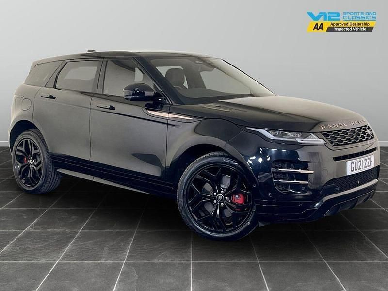 Black Used 2021 Land Rover Range Rover evoque Autobiography SUV | £28,995 (Fair price) - Image 1/2