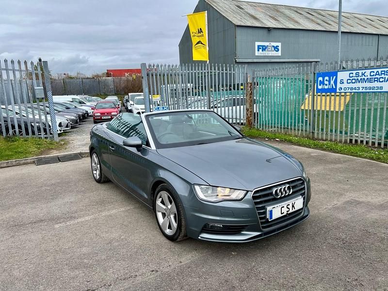 Used Audi A3 Cabriolet Sport 184 HP (135 kW) 2014 Grey Cabriolet