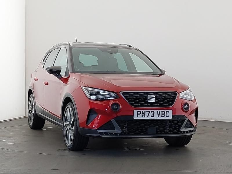 Red Used 2023 Seat Arona FR Sport SUV | £15,998 (A bit pricey) - Image 1/4