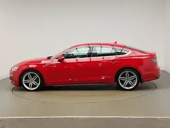 Used Audi A5 S-Line 190 HP (139 kW) 2019 Red Coupe