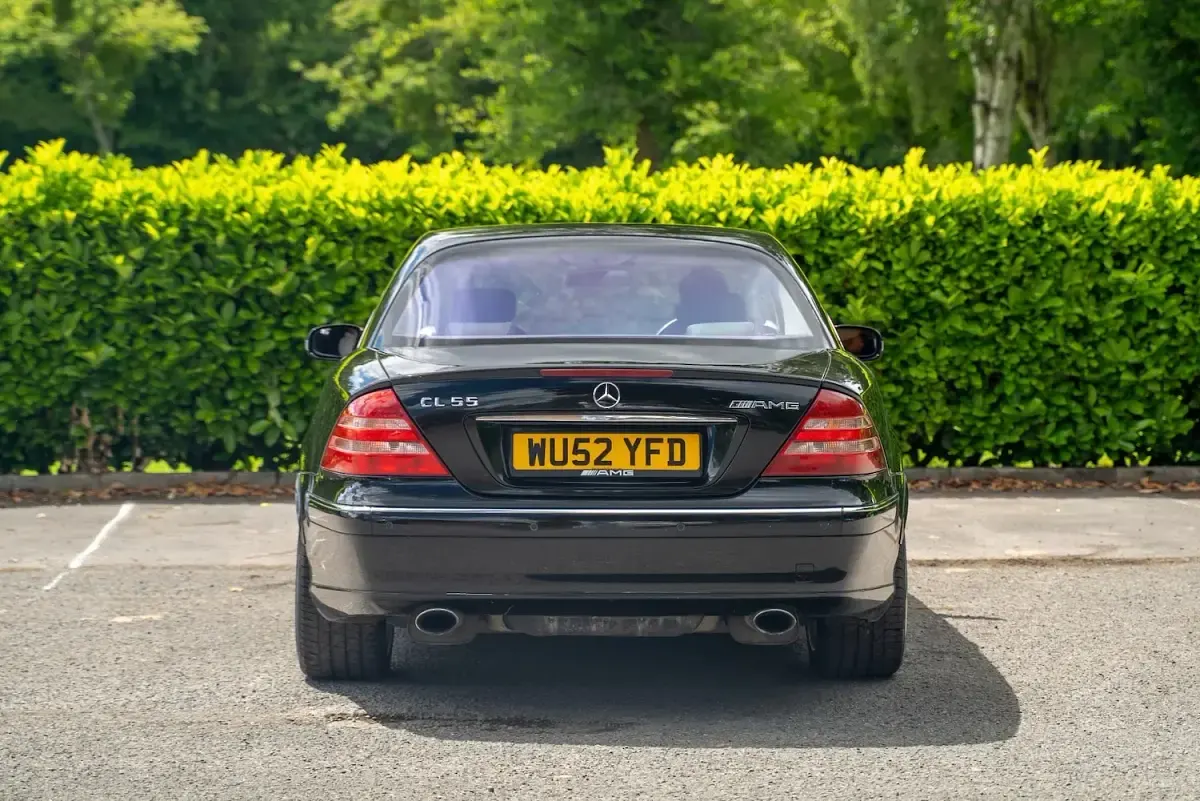 Used Mercedes CL55 AMG 360 HP (264 kW) 2002 Black Coupe