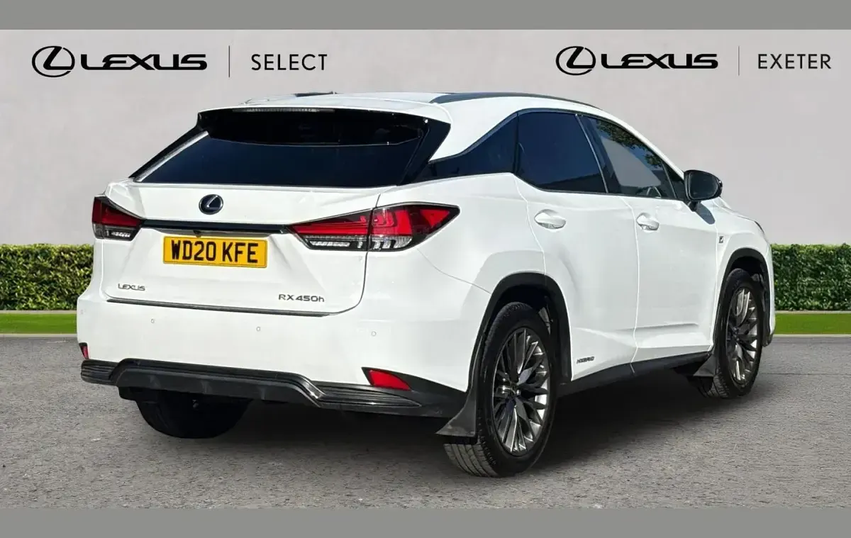 Used Lexus RX450h Sport Line 308 HP (226 kW) 2020 White SUV