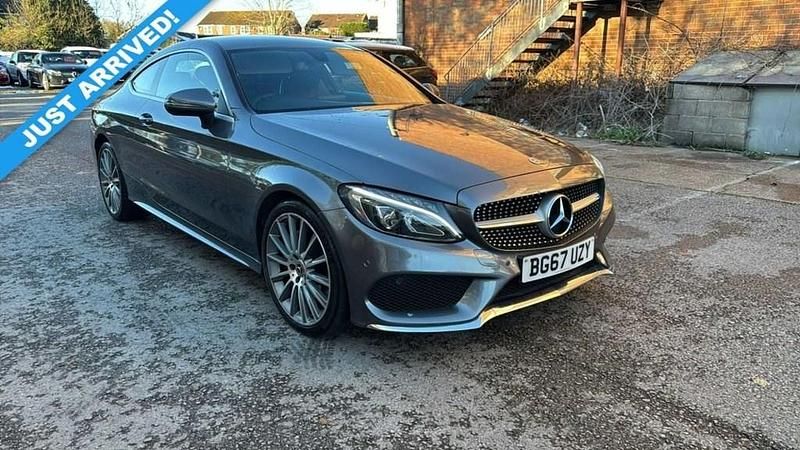Used Mercedes C220 AMG line 2017 Grey Coupe