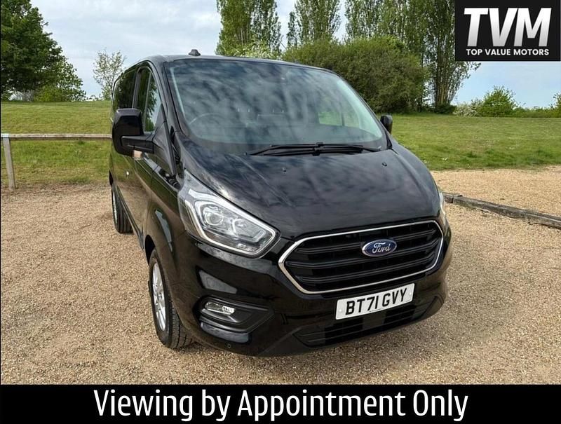 Black Used 2021 Ford Transit Custom Limited | £21,975 - Image 1/4
