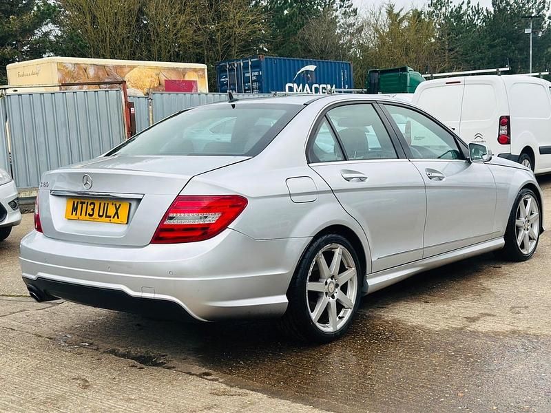Used Mercedes C180 AMG 2013 Silver Sedan