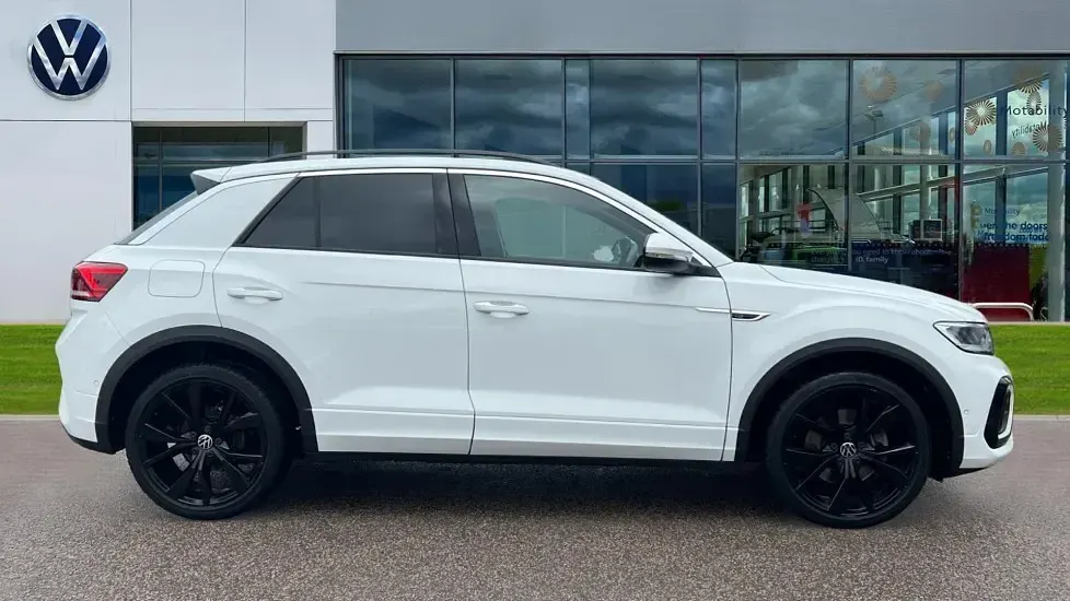 Used VW T-Roc R-line 150 HP (110 kW) 2022 White SUV