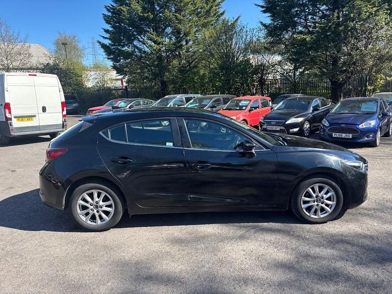 Used Mazda 3 105 HP (77 kW) 2017 Black Hatchback