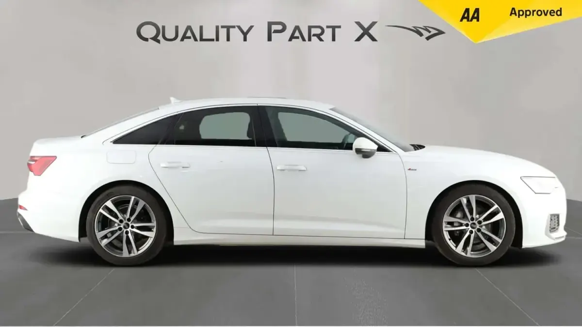 Used Audi A6 S-Line 204 HP (150 kW) 2023 White Sedan