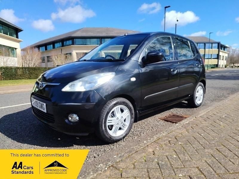 Used Hyundai i10 Comfort 77 HP (56 kW) 2009 Black Hatchback