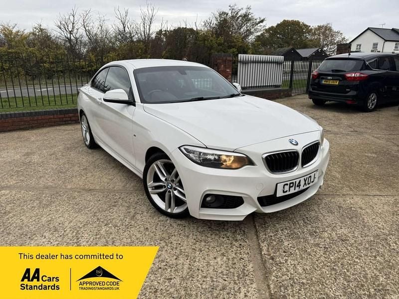 White Used 2014 BMW 218 M Sport Coupe | £7,495 (Fair price) - Image 1/4