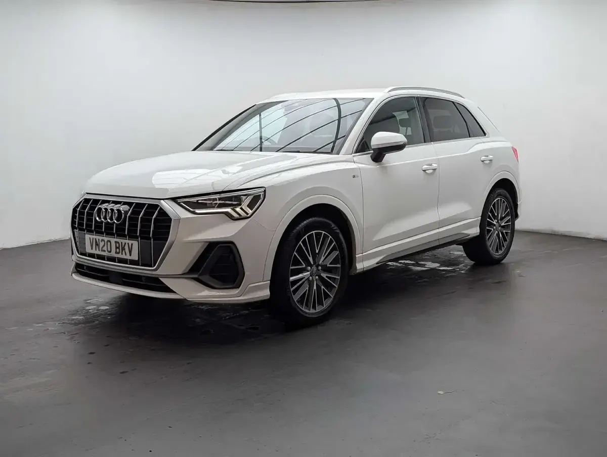 Used Audi Q3 S-Line 150 HP (110 kW) 2020 White SUV
