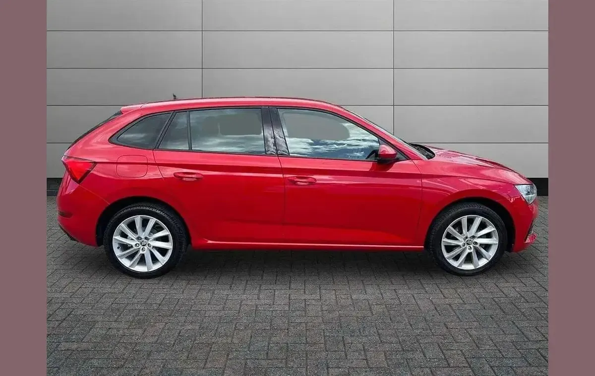 Used Skoda Scala SE L 147 HP (108 kW) 2020 Velvet red metallic Hatchback