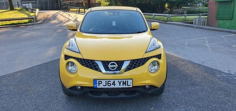 Yellow Used 2014 Nissan Juke Acenta Premium SUV | £3,850 (Fair price) - Image 1/4