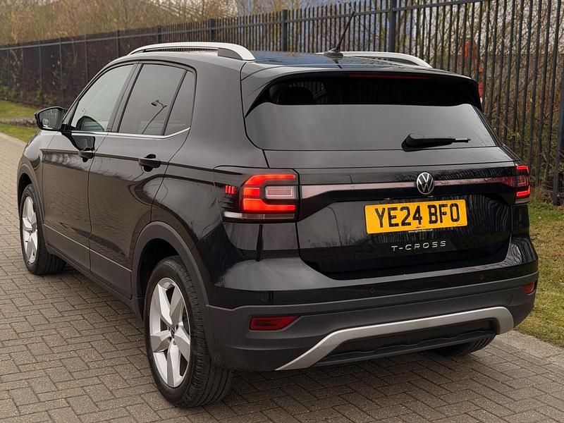 Used VW T-Cross SEL 2024 Black SUV