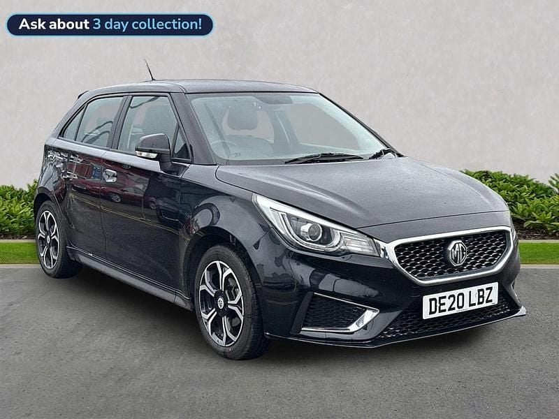 Black Used 2020 MG MG3 Exclusive Hatchback | £8,480 (Fair price) - Image 1/2