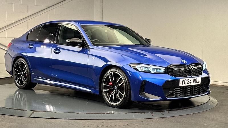 Blue Used 2024 BMW M340 Shadowline Sedan | £44,500 - Image 1/4