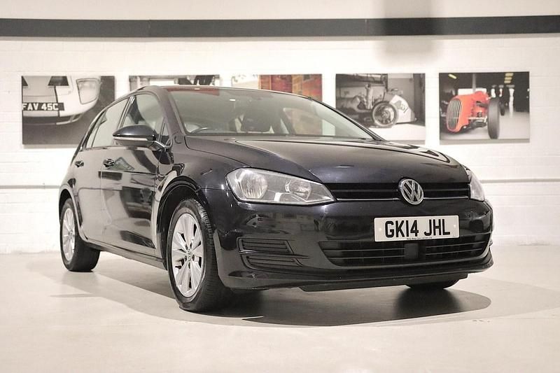 Black Used 2014 VW Golf VII SE Hatchback | £7,459 (Fair price) - Image 1/4