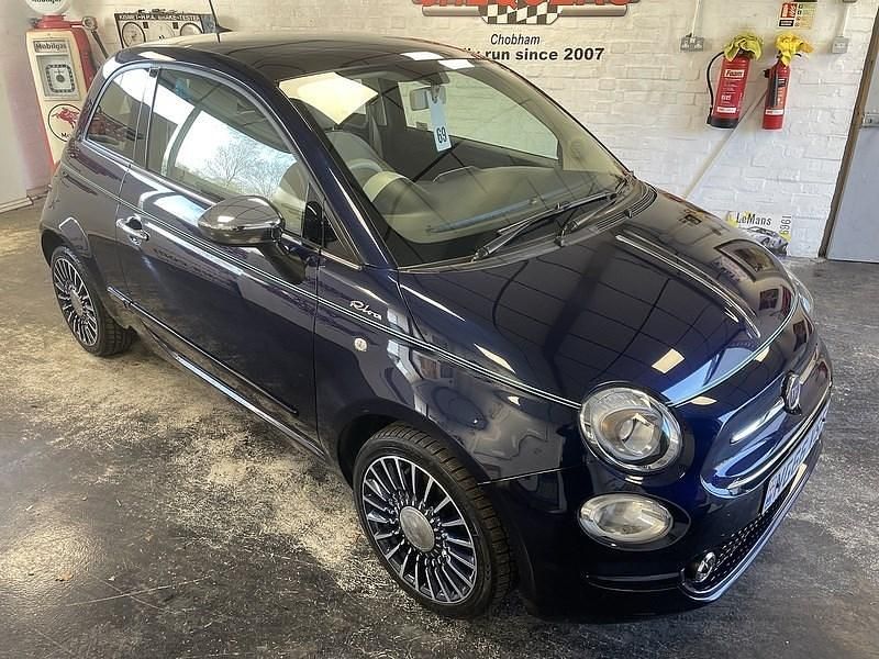 Used Fiat 500 Riva 69 HP (50 kW) 2016 Blue Hatchback