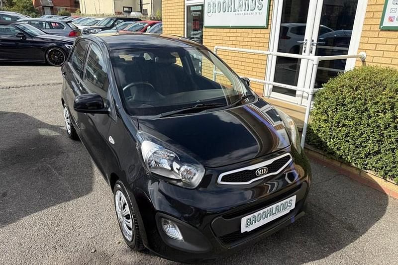 Black Used 2012 Kia Picanto 2 Hatchback | £4,395 (Fair price) - Image 1/1