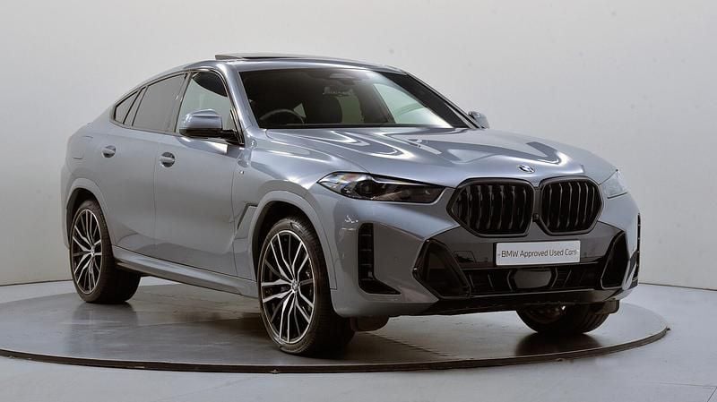 Grey Used 2025 BMW X6 M Sport SUV | £67,995 (A bit pricey) - Image 1/4