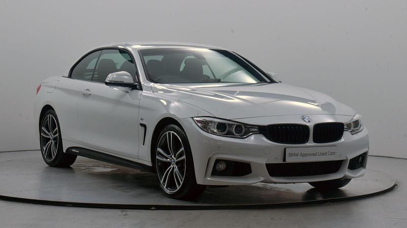 White Used 2016 BMW 435 M Sport Cabriolet | £18,995 (Fair price) - Image 1/4