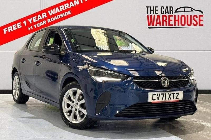 Used Vauxhall Corsa 75 HP (55 kW) 2021 Blue Hatchback
