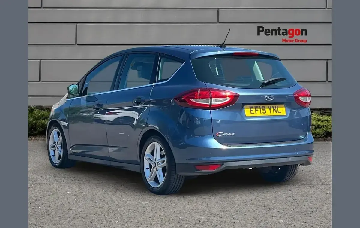 Used Ford C-MAX Titanium X 123 HP (90 kW) 2019 Blue MPV
